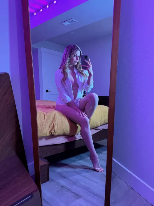 Would I look hot wearing your shirt F30