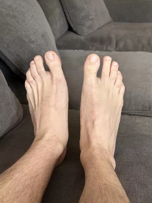 Would you rather suck them or get a footjob?
