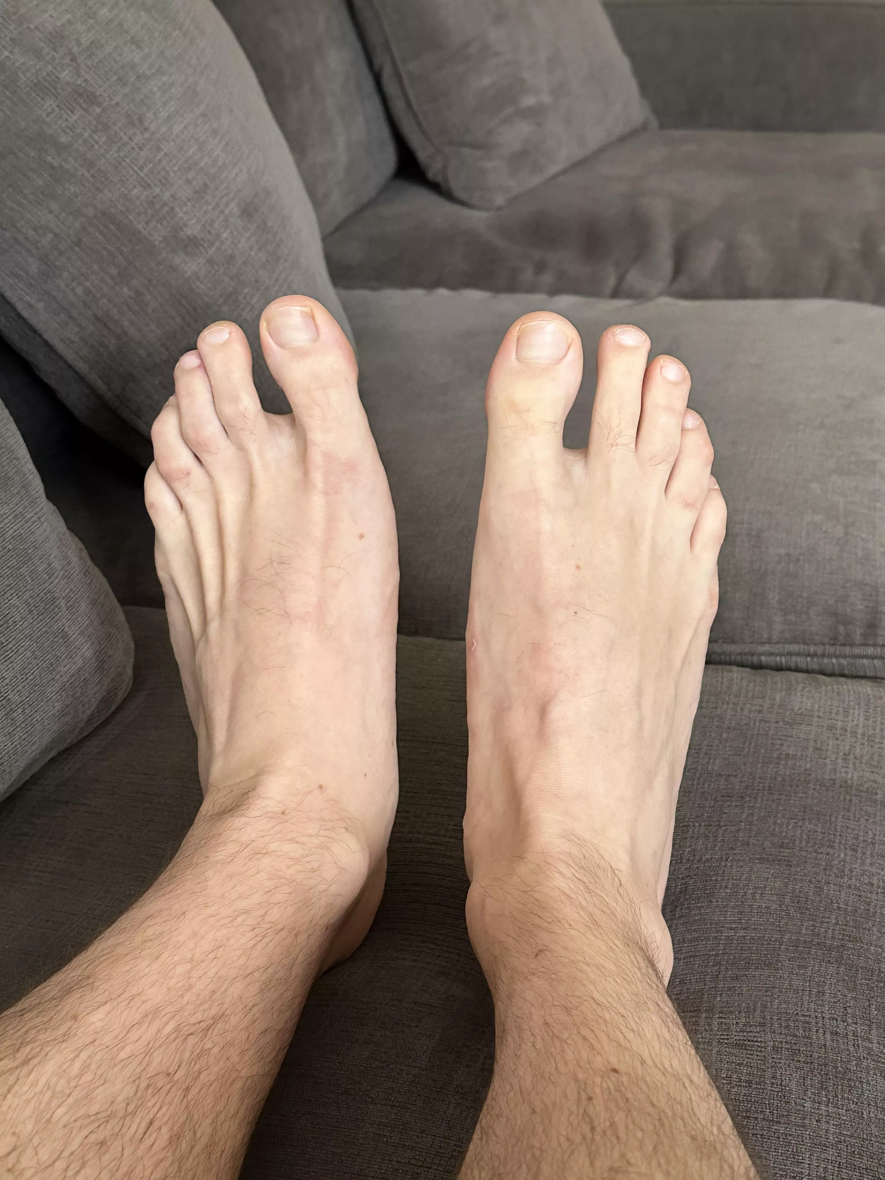 Would you rather suck them or get a footjob?