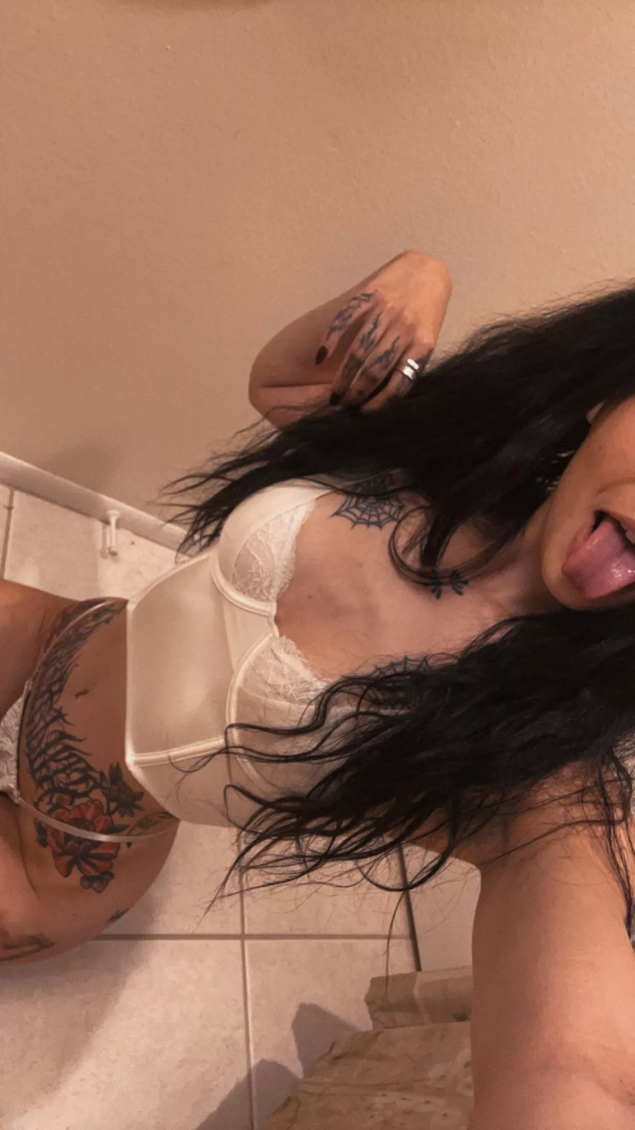 You like my little tattoos 🤭