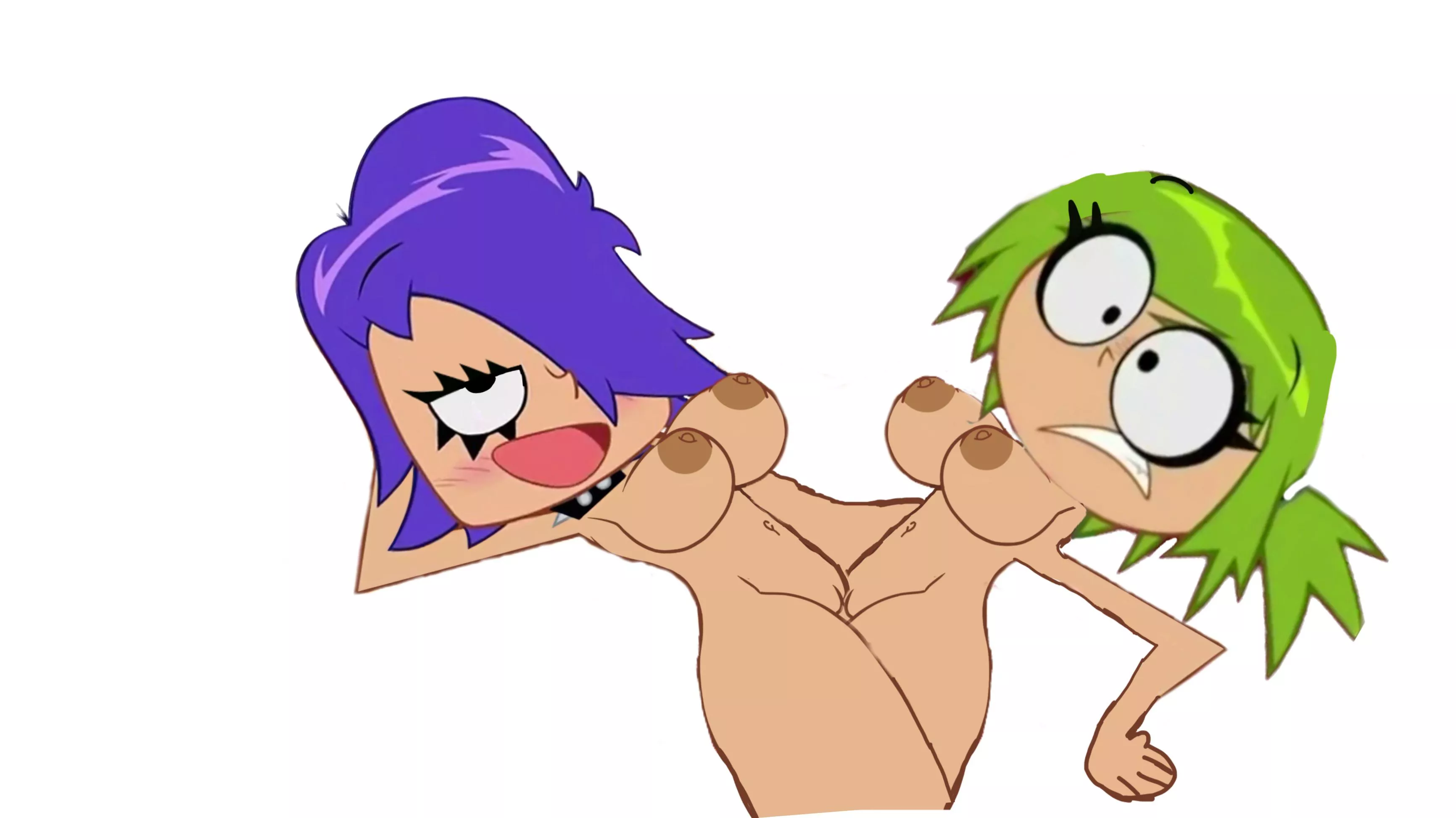 Yumi And Julie Doing Tribbing (Kog): 