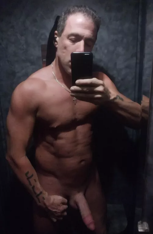 [46], 6', 191 lbs. Today is my 46th birthday. I'm feeling good about how I'm holding up. 