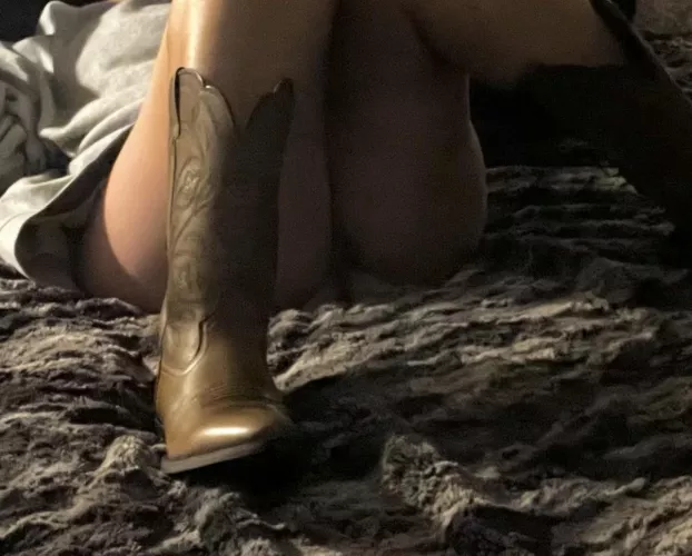 Do you like my new boots?