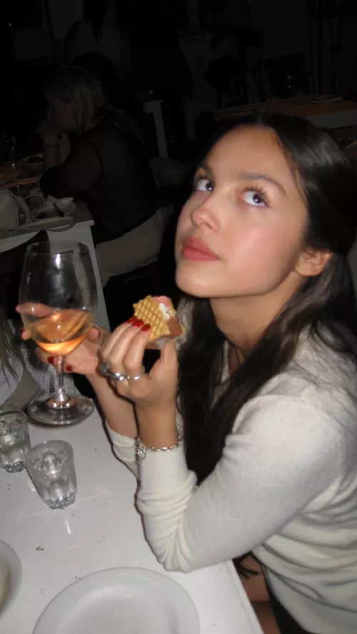 Eating Dessert, IG Story | October 16, 2024