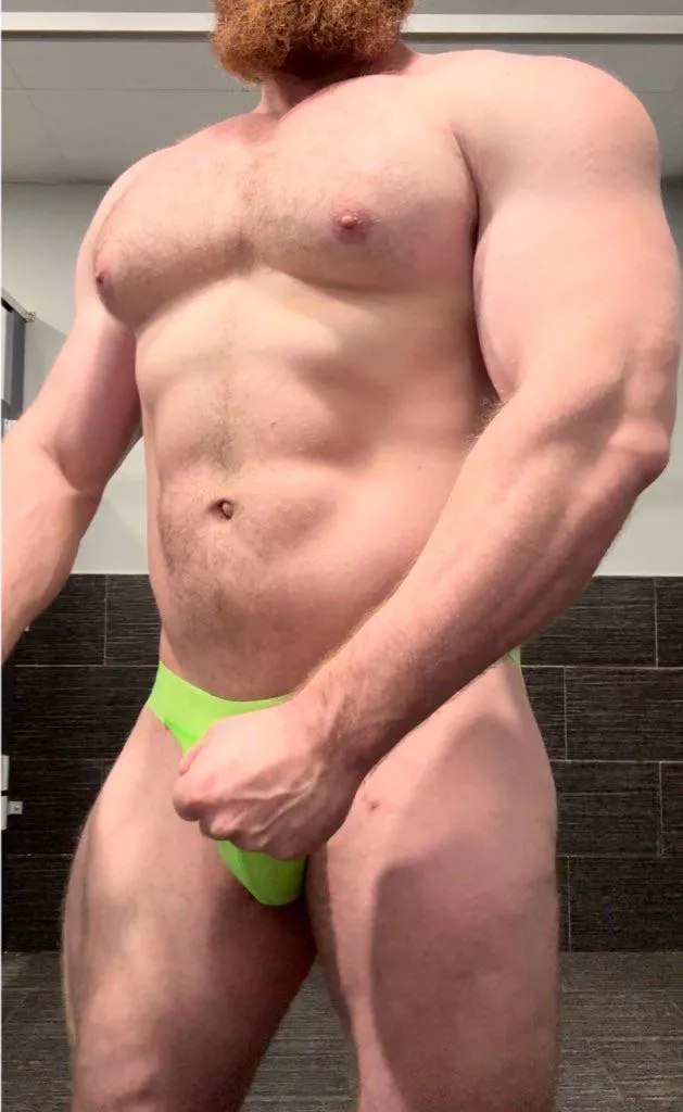 Guess the time off from the gym didn’t hurt much. Now imagine the growth to come