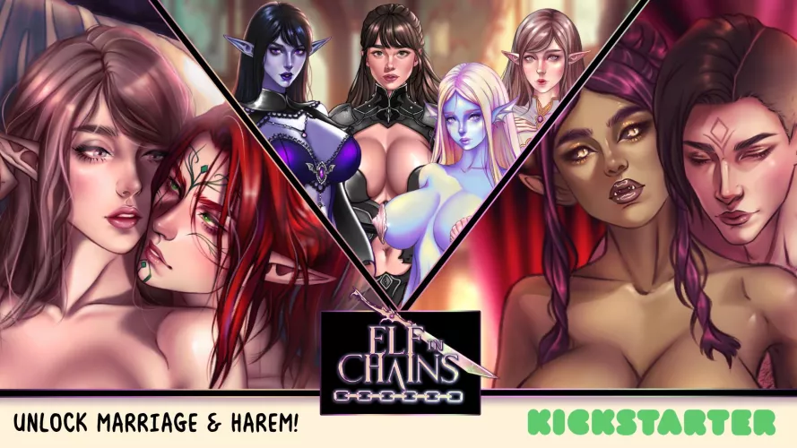 Hentai can be romantic! [Elf in Chains]