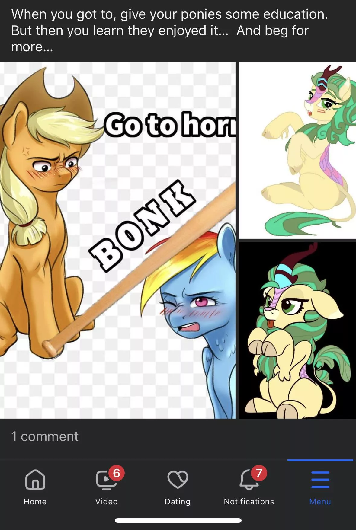 Horny I’m not horny. UwU