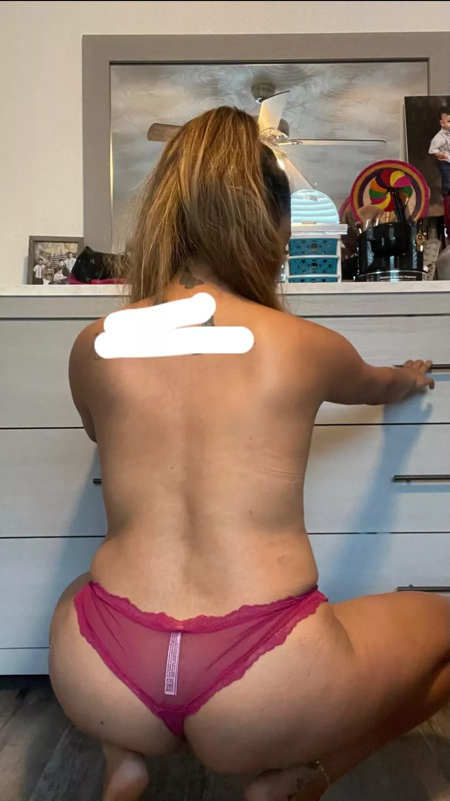 How I wait for him when he comes home….