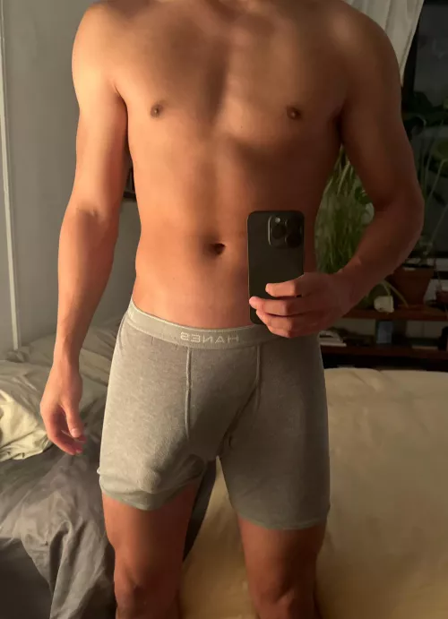 I can always feel it through my pant pocket