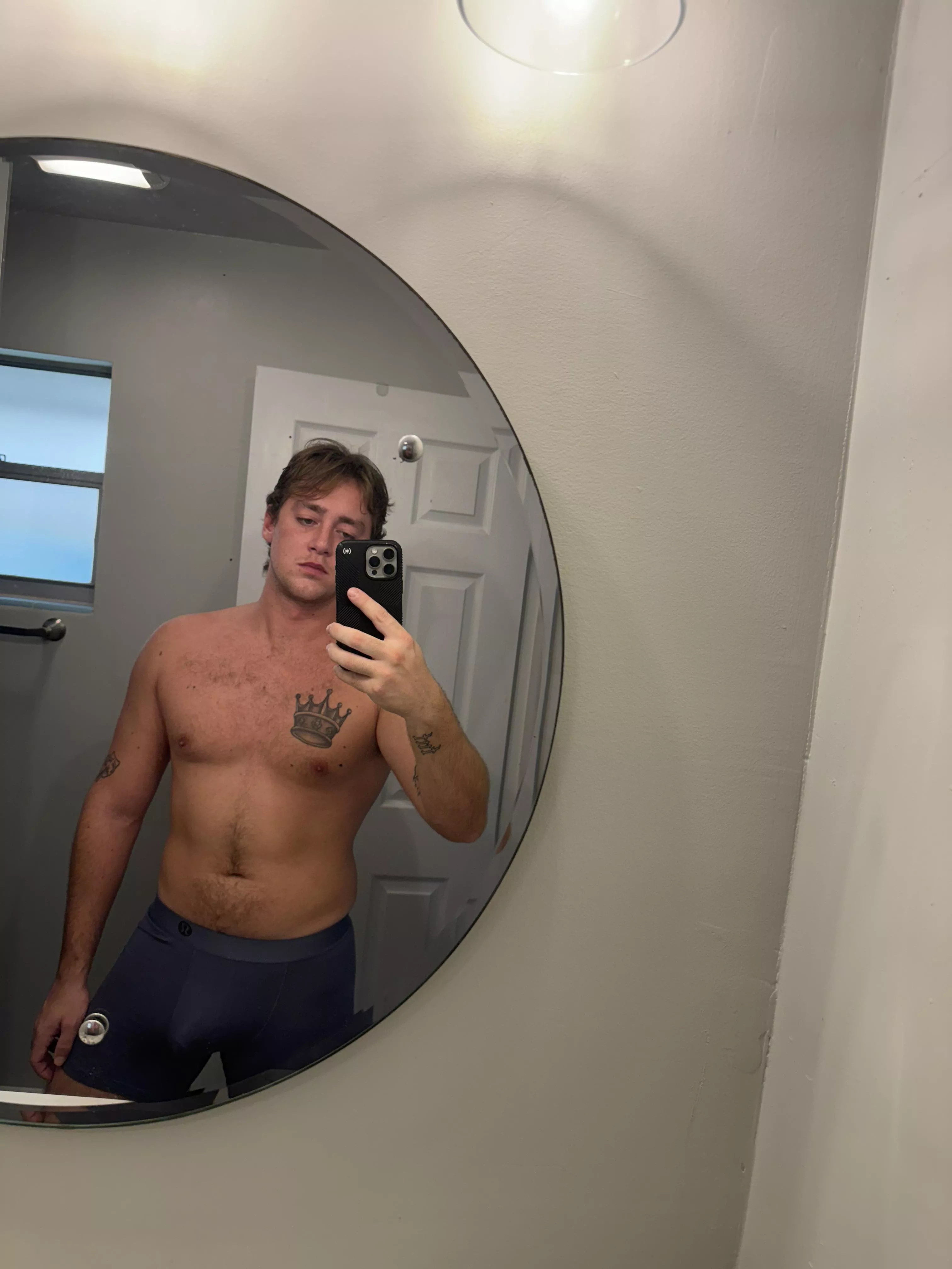 I would hold you down and fill you until you are shaking