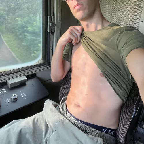 Il fait un peu trop chaud dans mon 🚂