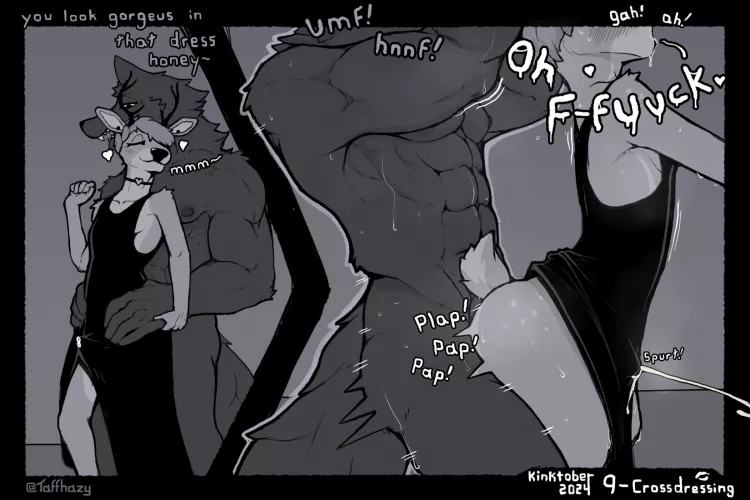 Kinktober-9 Crossdressing (taffhazy) [MM]