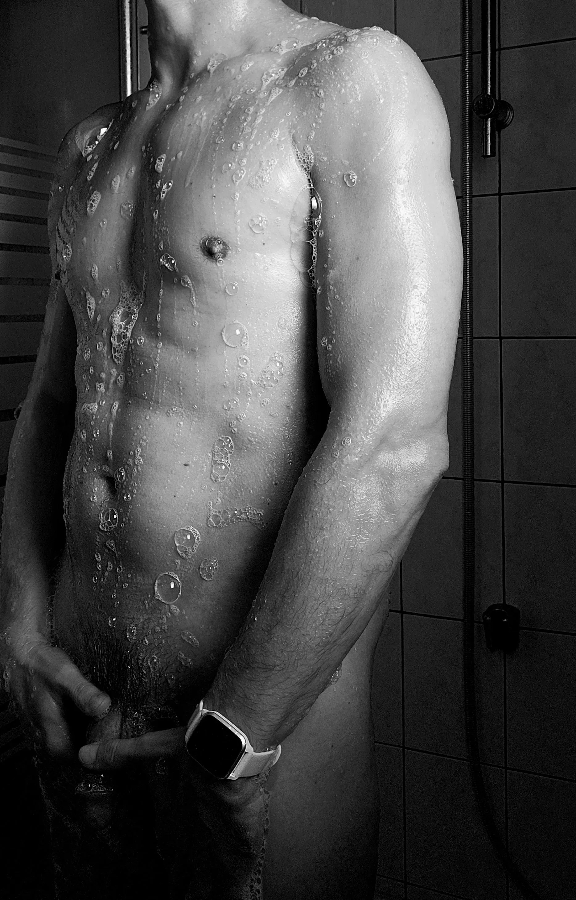 Let's save water and shower together (m) 
