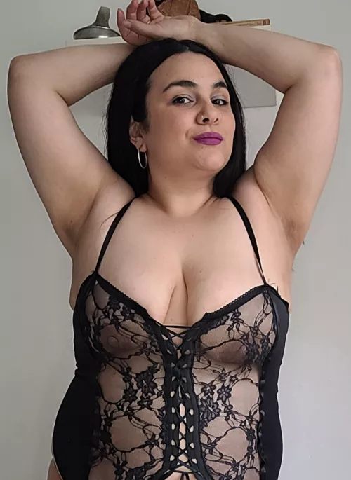 like this? or more stretched? 