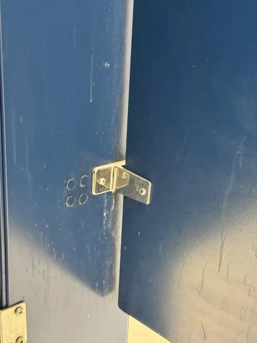 Local store has been tagged a bunch. [40]