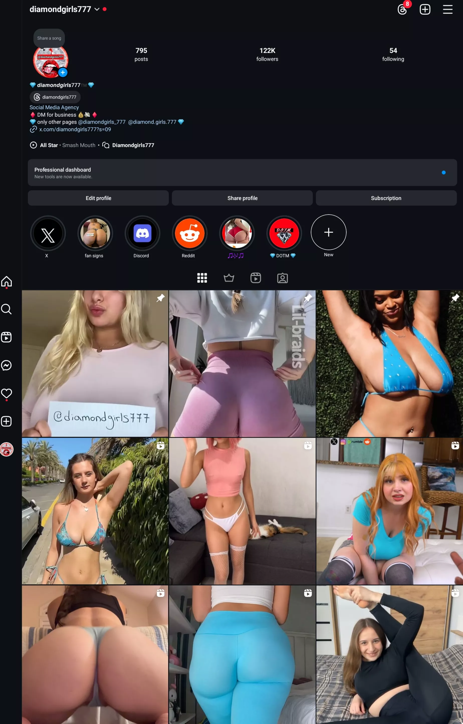 Looking to post new girls (must be hot) on my Instagram daily. Send DM if interested