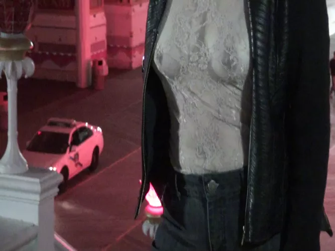 Luckily I wasn't completely exposed.