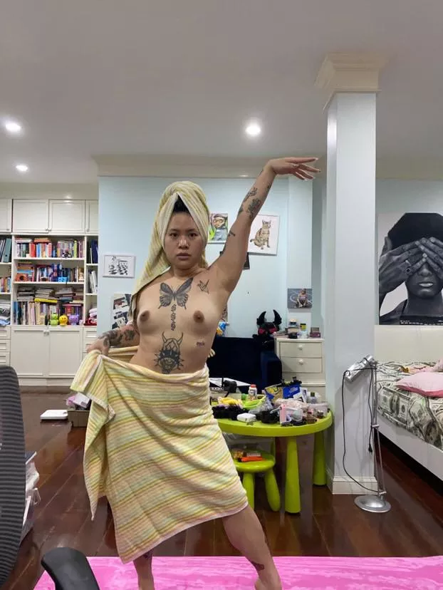 Me being casual nude