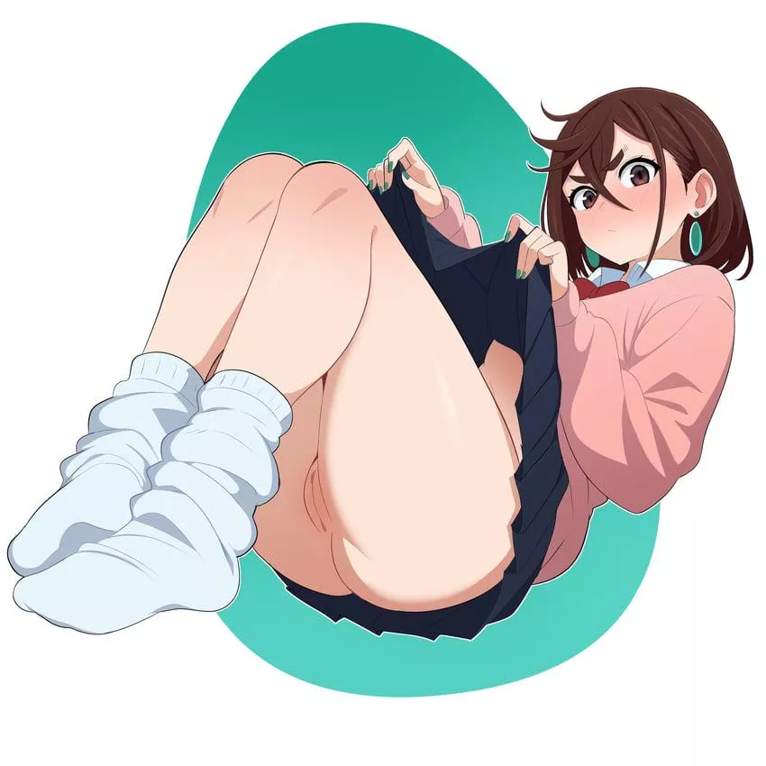 Momo doesn't wear panties 