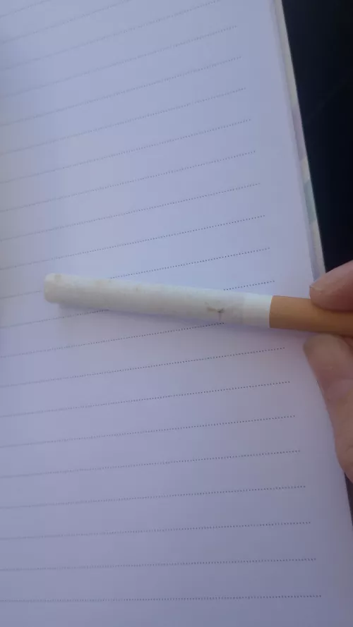My cigarettes have little brown marks on them; are they safe to smoke?