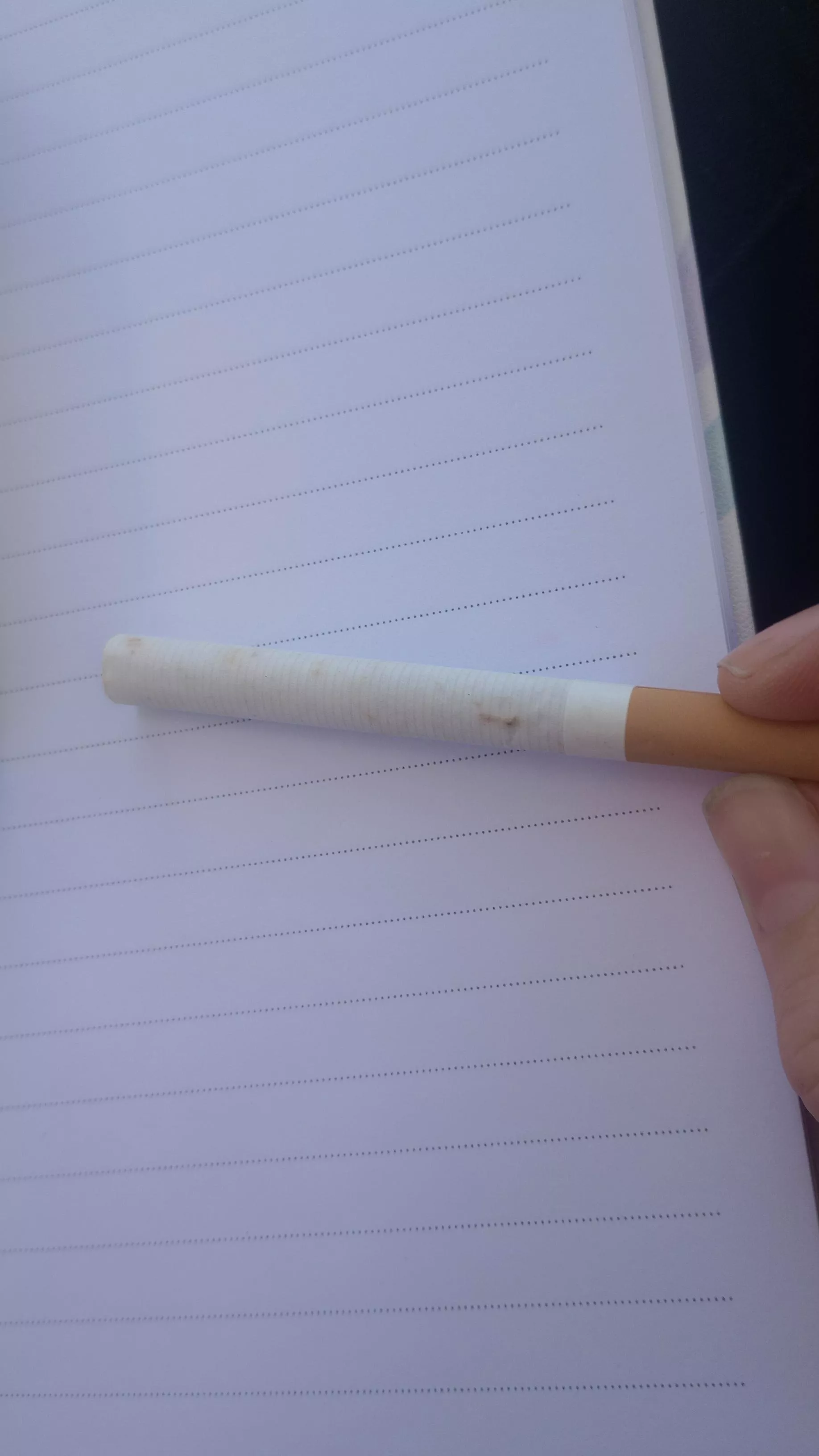 My cigarettes have little brown marks on them; are they safe to smoke?
