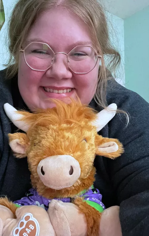 My new friend! 💗🎀