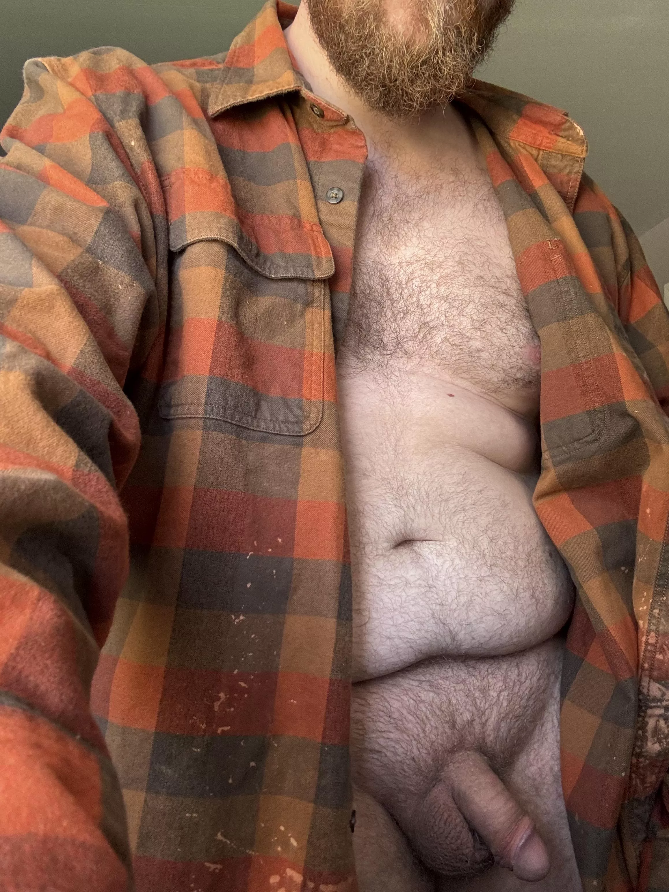 My shirt just popped open, I swear!