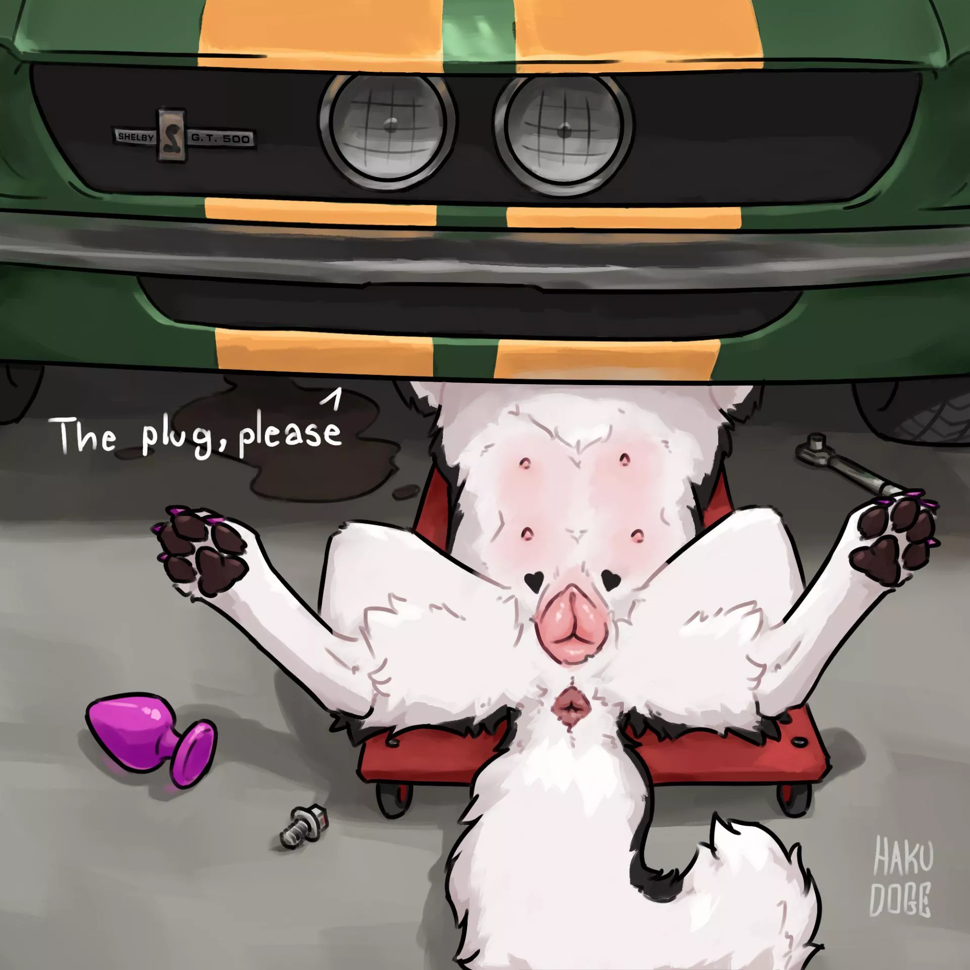 Oil Change ;3 (hakudoge) [f]