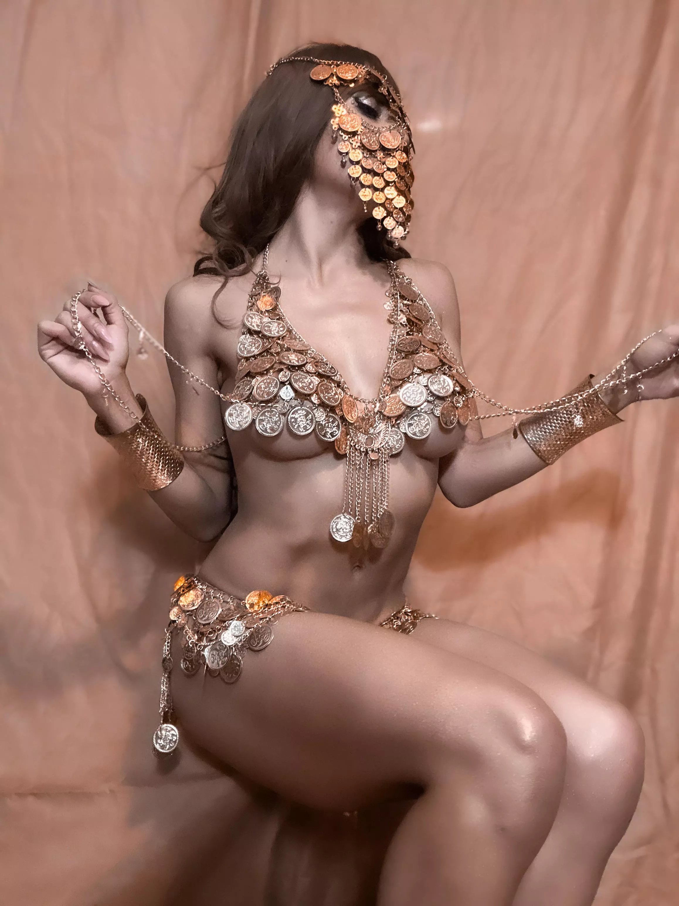 Only gold touches my skin 