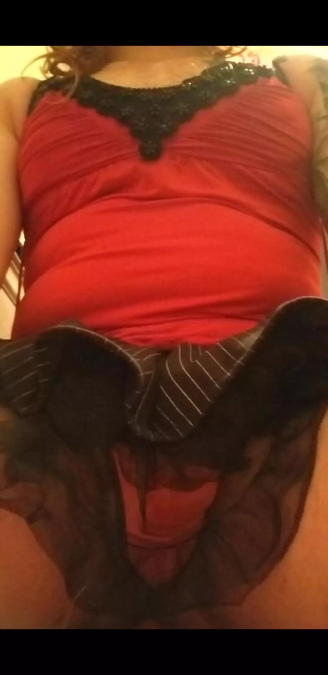 Pic for my early days dressing, I think I've come a long way. 