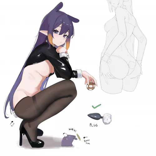 Reverse Bunny Ina [Hololive EN Myth]