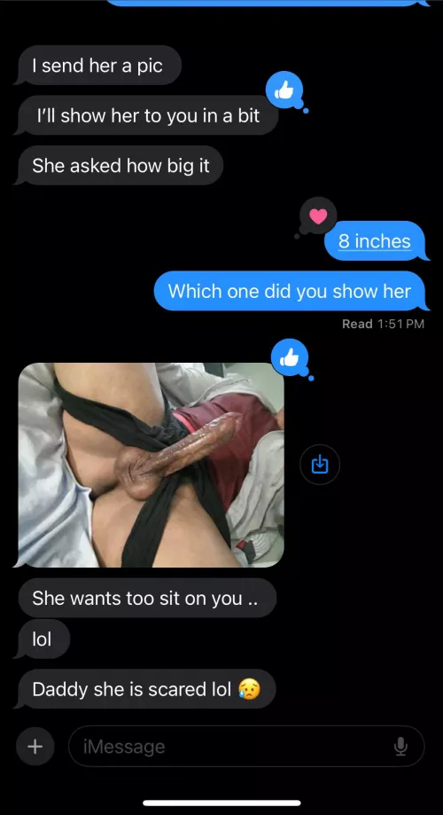 She wants to bring her friend in 