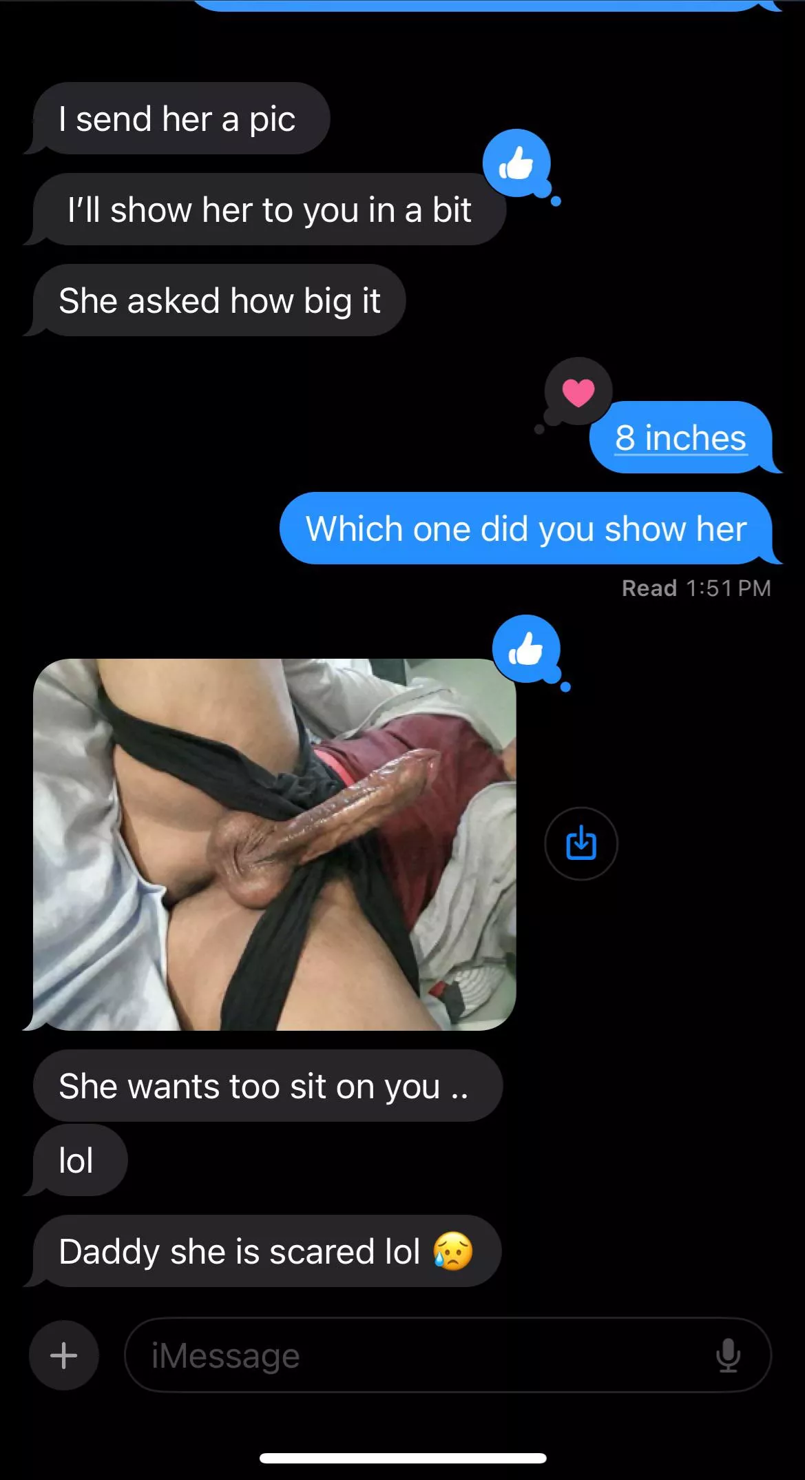 She wants to bring her friend in 