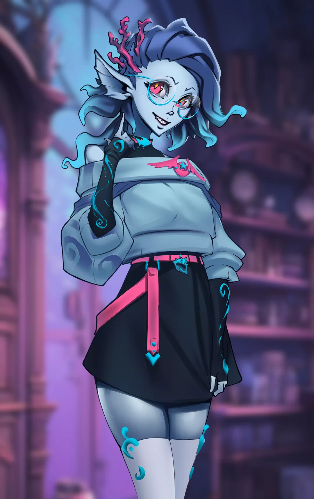 Shu amphibian girl (by Ninego) [The Veil Chronicles: Nix University] 