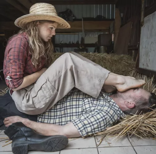 Smothered by the neighbouring farmer's wife