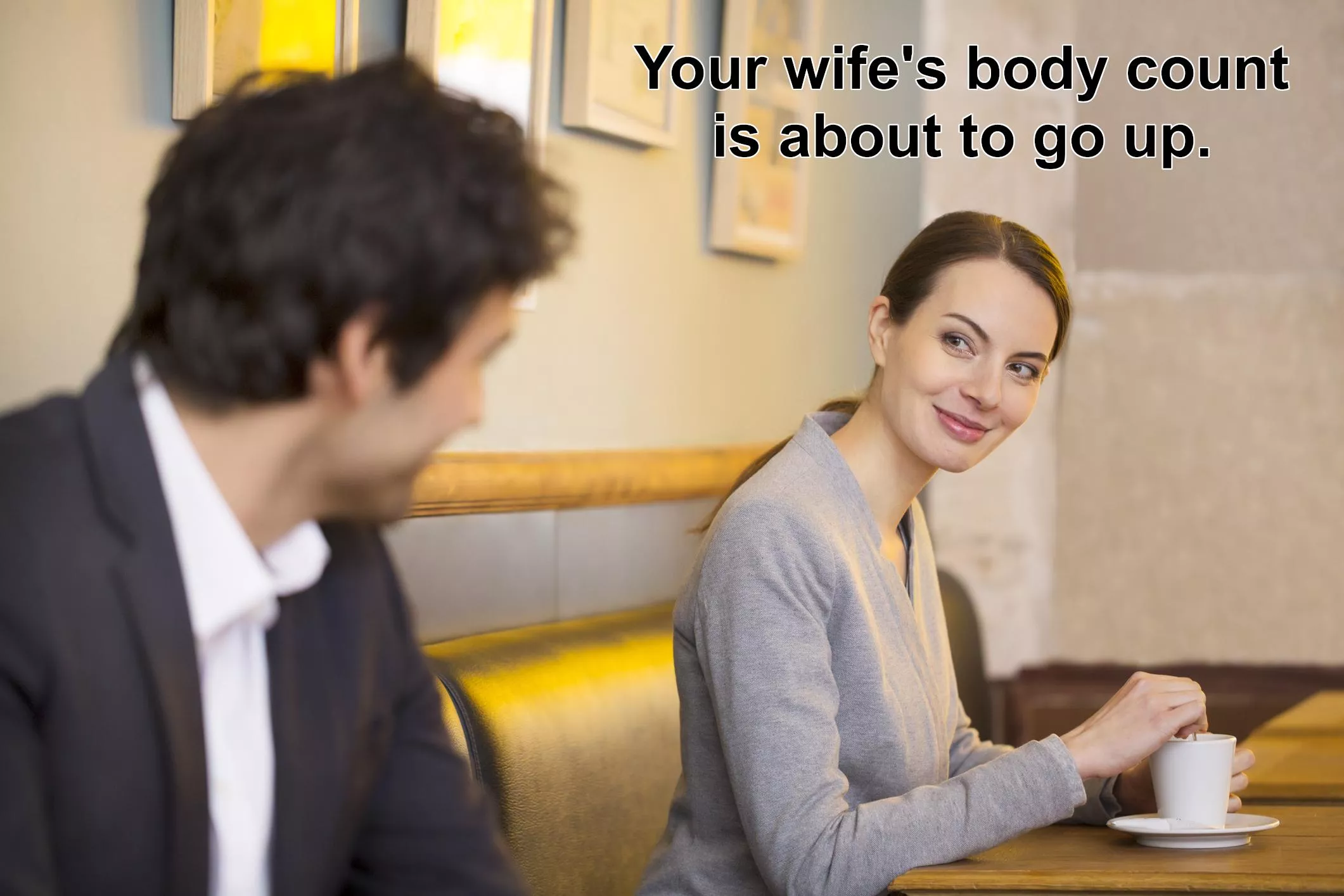 sometimes a knowing glance is all it takes