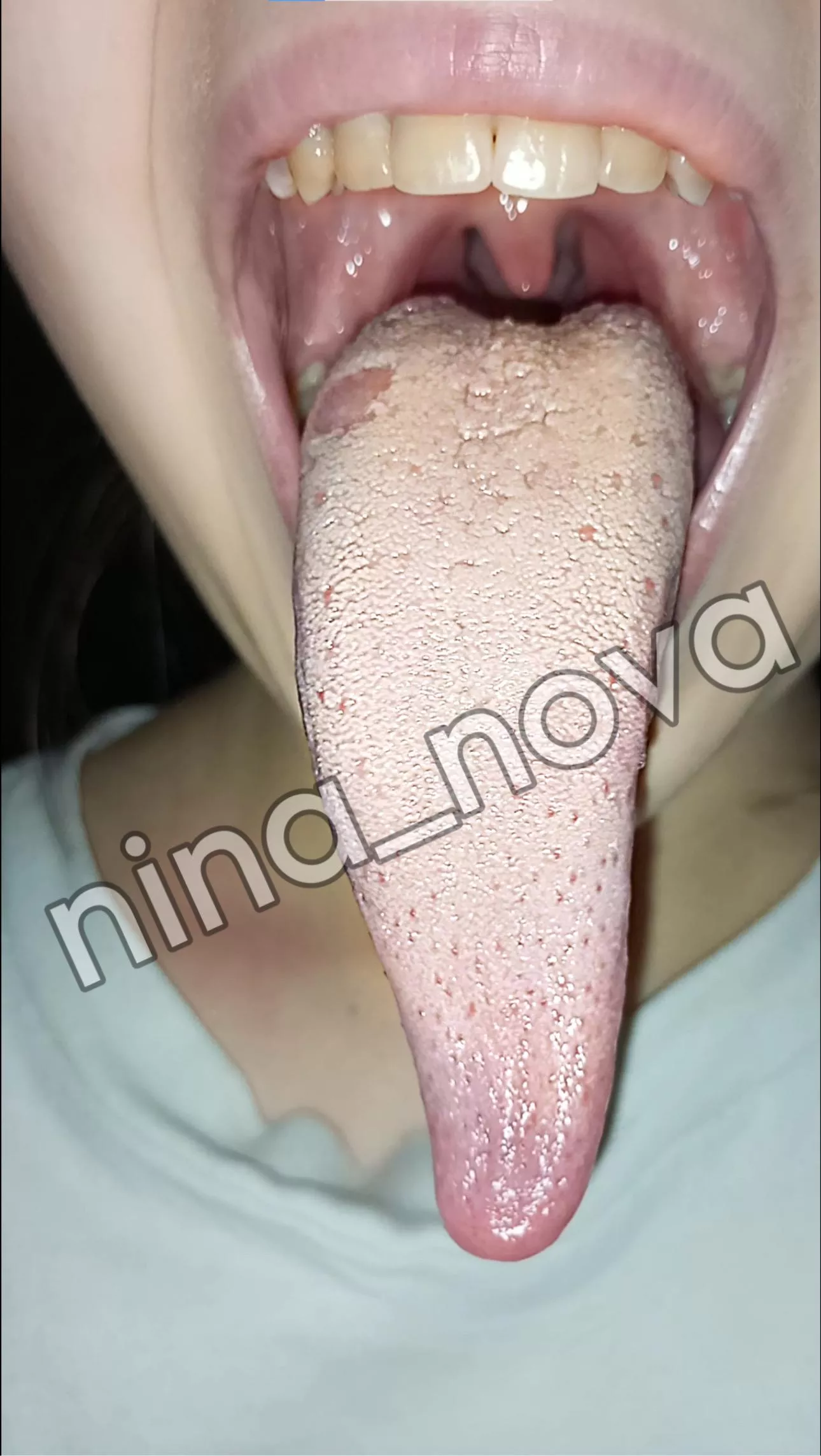 Sometimes I forget how long my tongue is