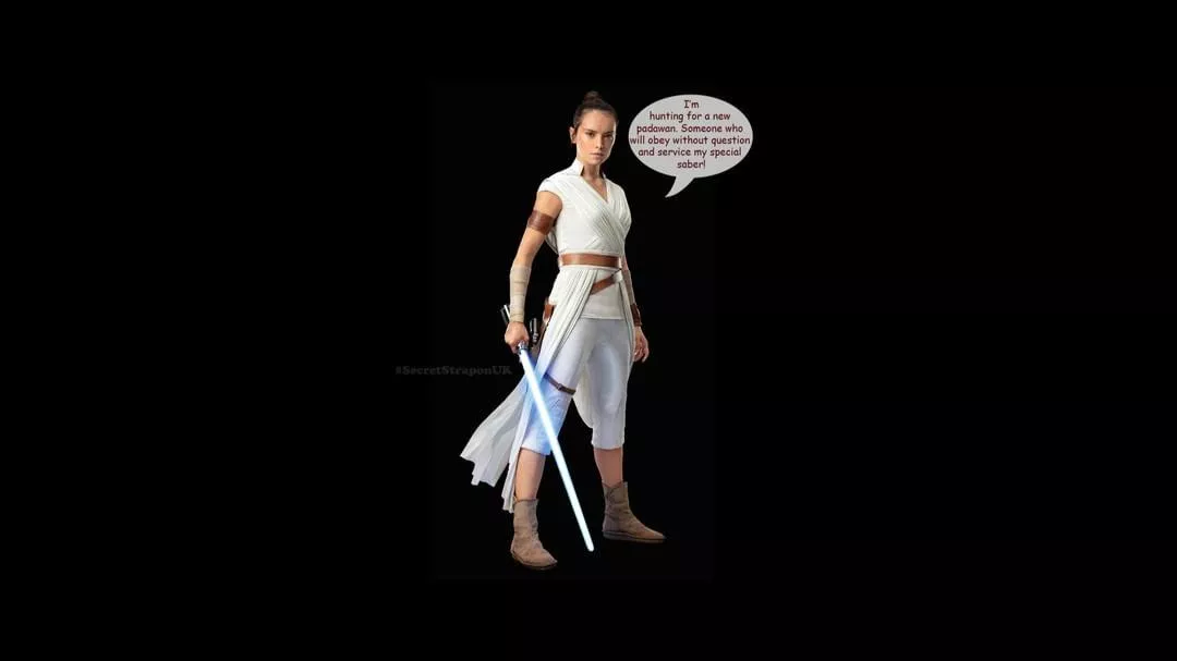 Star Wars Rey - Special Saber

Will you join the rebel alliance and serve your master Rey in her fight against the baddies?

Choose your side, even if it's your backside and get ready to feel the pressure. That's a mighty saber she's wielding!