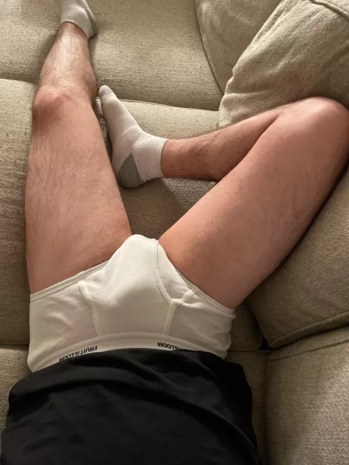 Stripped down after work. What’s your post-work relaxing retire tonight?