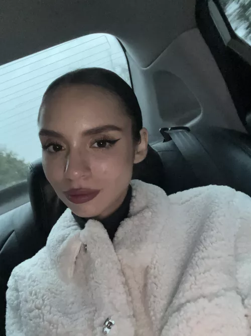 The selfie I took for hubby while I was out with someone else