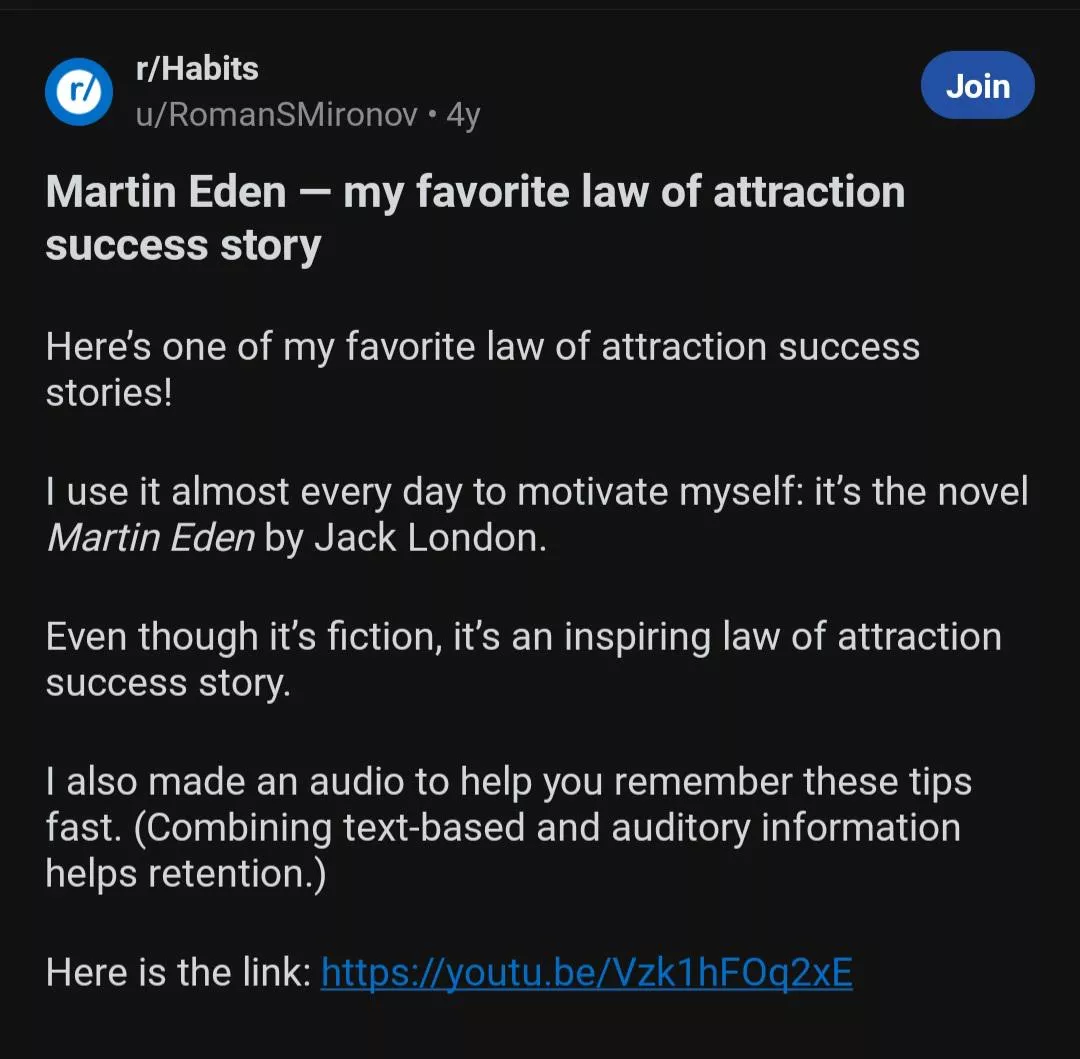 What was Martin Eden even about?