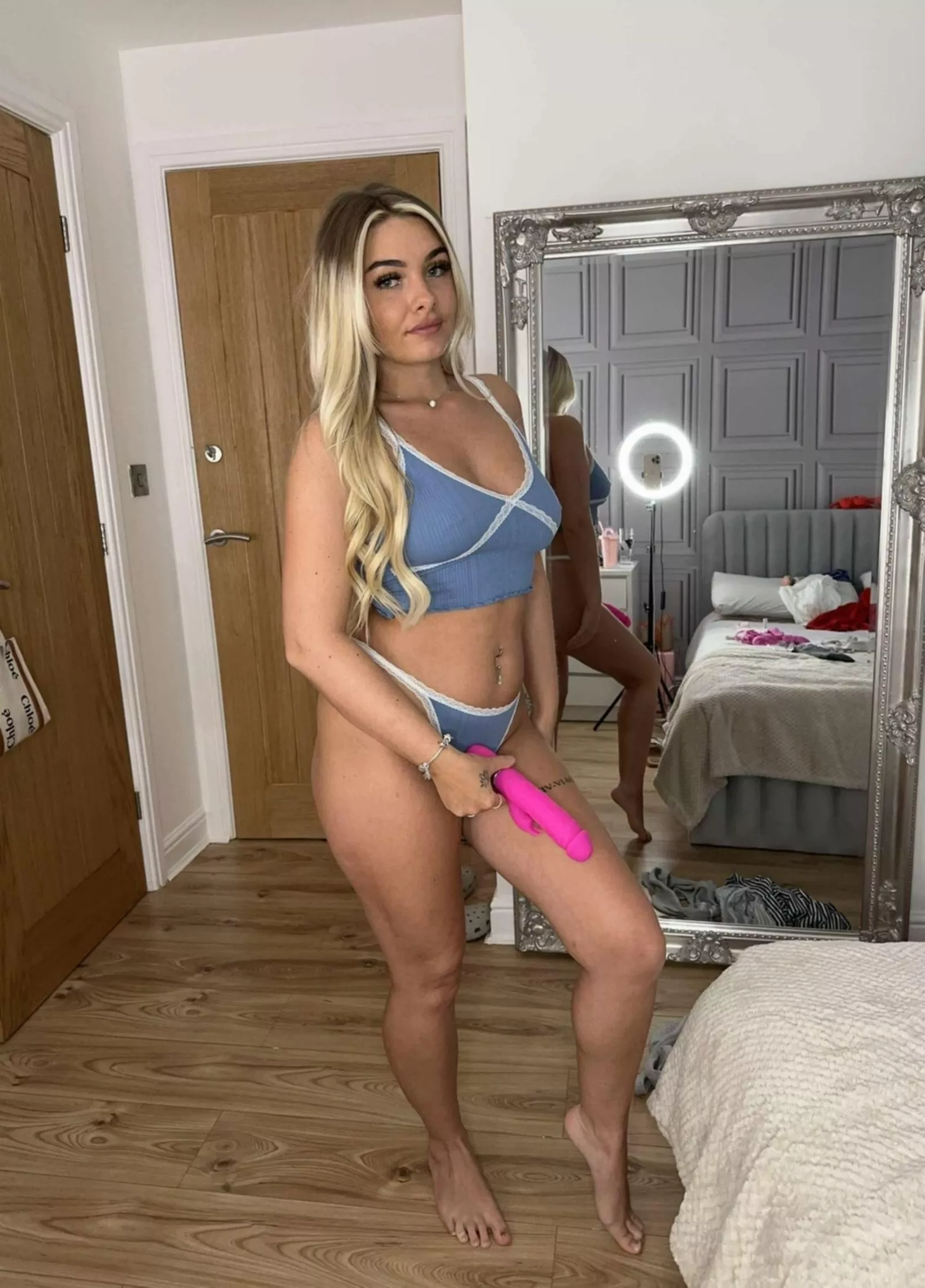 whats the punishment today. Chastity or pegging🤔