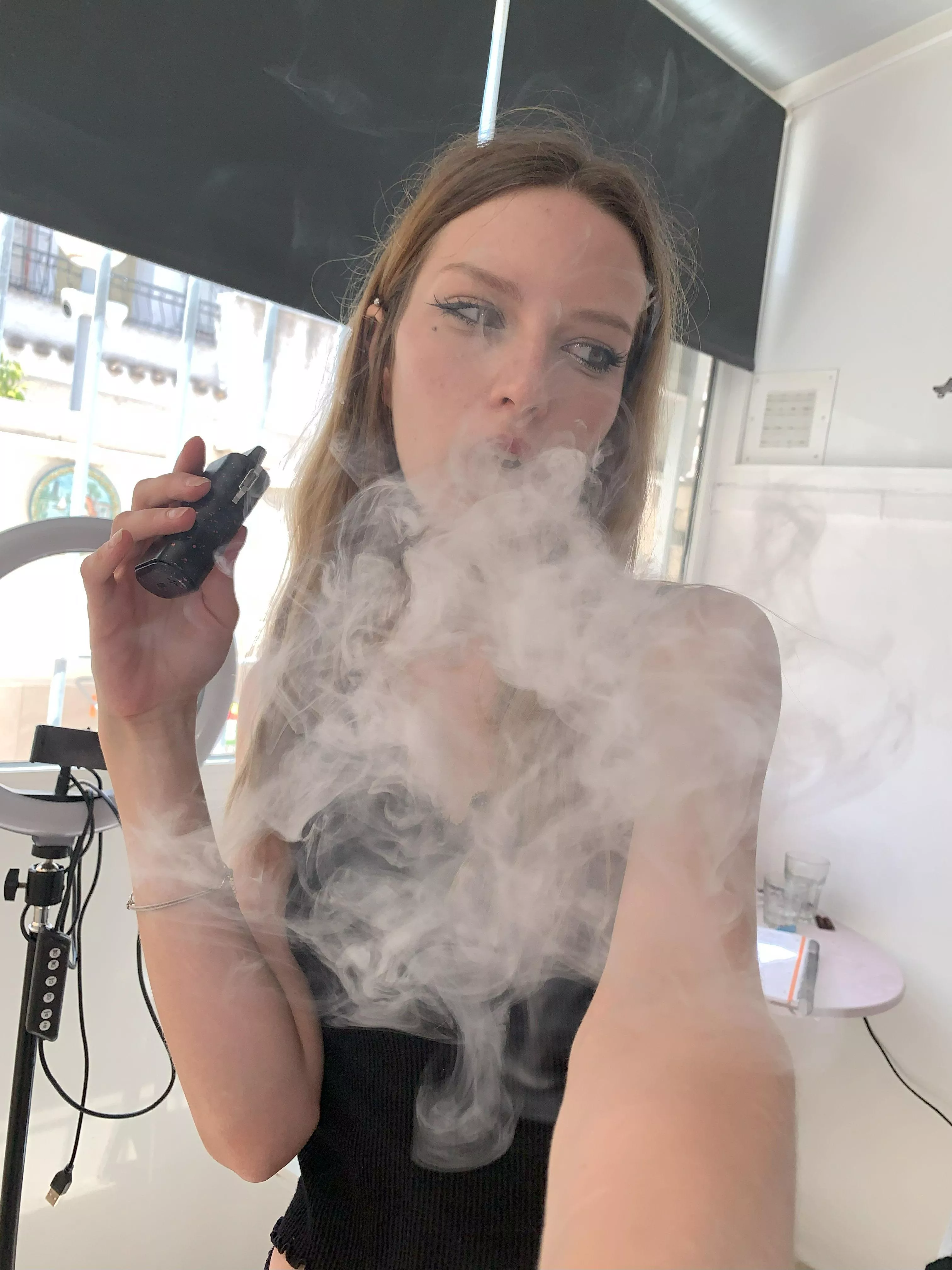 Your little lady loves to smoke