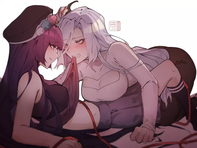 Yun Jin & Shenhe (flying_frappe)