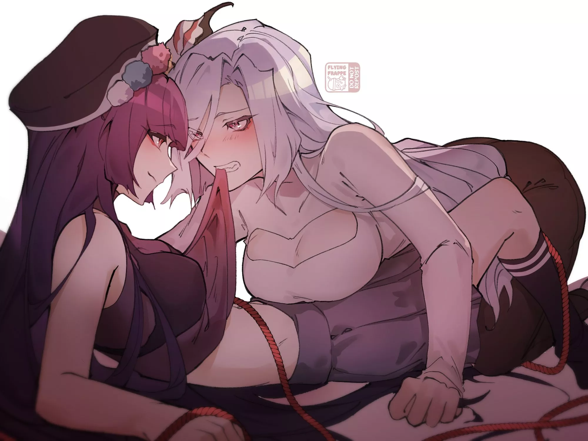 Yun Jin & Shenhe (flying_frappe)