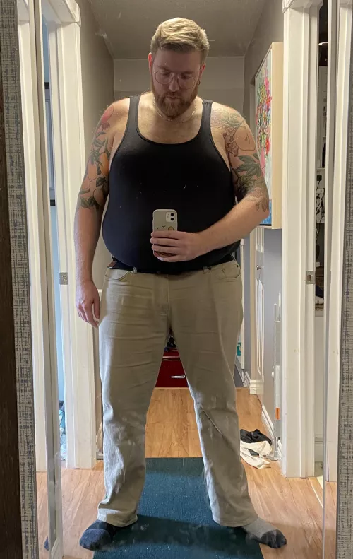 A charity canvasser knocked on my door tonight and then immediately told me I made him feel tiny and that I look scary. True?