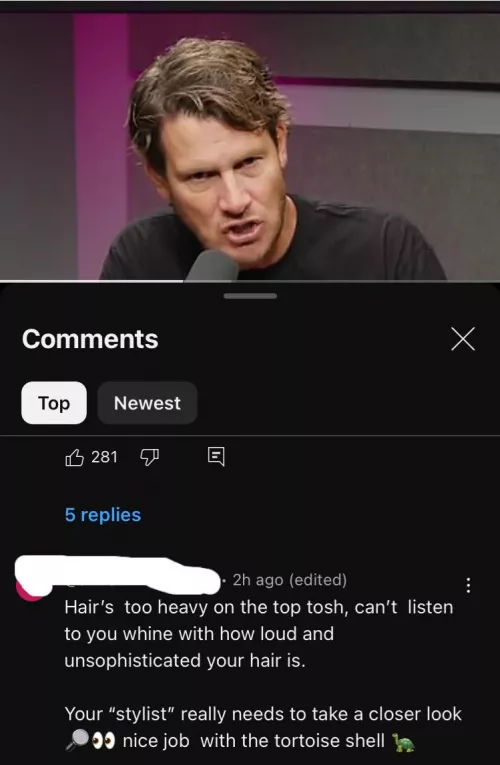 Anon is better dressed than Daniel Tosh