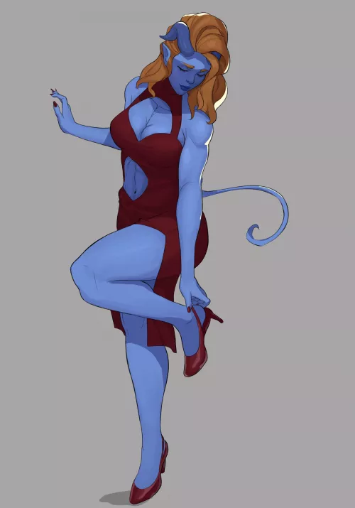 Blue Succubus (By me) 
