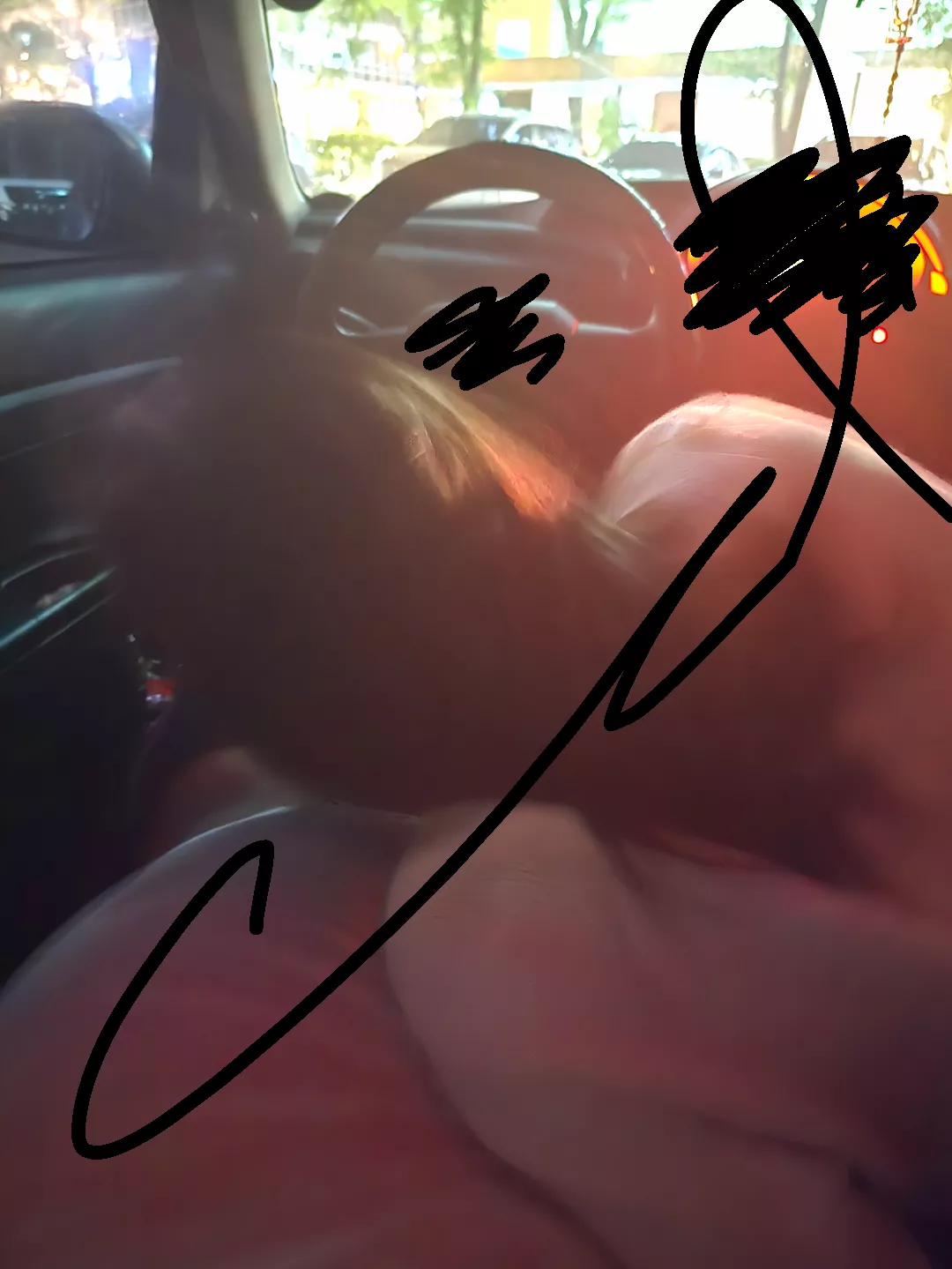 Carfun with someone's wifey.