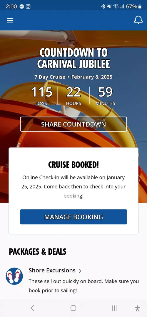 Carnival Jubilee 2/8 ???